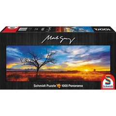 Schmidt 1000 db-os Panoráma puzzle - Desert Oak at Sunset, Australia, Mark Gray (59865)