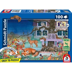 Schmidt 100 db-os puzzle - Animals at night (56575)