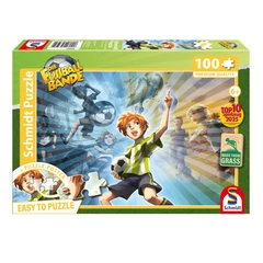Schmidt 100 db-os puzzle - Die Fussballbande - Kampfgeist (56595)