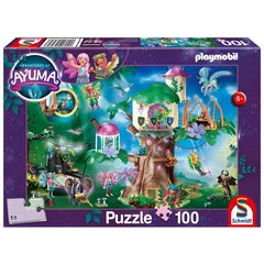 Schmidt 100 db-os Playmobil puzzle - Ayuma - Magical fairy forest (56480)