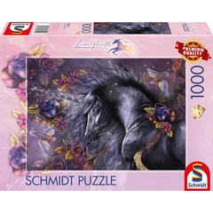 Schmidt 1000 db-os puzzle - Blue Rose, Laurie Prindle (58512)