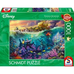 Schmidt 1000 db-os puzzle - Disney - Ursula, Thomas Kinkade (58041)