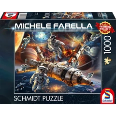 Schmidt 1000 db-os puzzle - Galactic Magic, Weightless in Space, Michele Farella (58538)