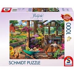 Schmidt 1000 db-os puzzle - Garden shed, Jeff Haynie (58632)