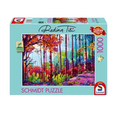 Schmidt 1000 db-os puzzle - In the heart of the forest, Redina Tili (58643)