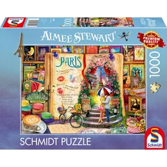 Schmidt 1000 db-os puzzle - Memories of Paris, Aimee Stewart (58599)