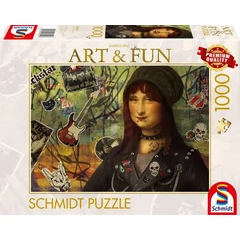 Schmidt 1000 db-os puzzle - Mona Lisa 2024 (58529)