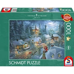 Schmidt 1000 db-os puzzle - Santa Silent Night, Thomas Kinkade (57529)