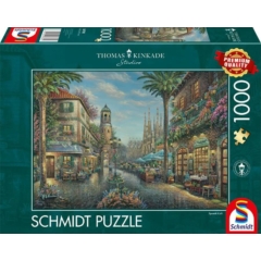 Schmidt 1000 db-os puzzle - Spanish Café, Thomas Kinkade (58780)