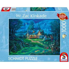 Schmidt 1000 db-os puzzle - The haunted house, Zac Kinkade (58607)