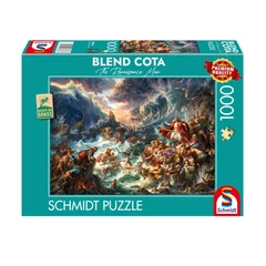 Schmidt 1000 db-os puzzle - The path through the sea  (58638)