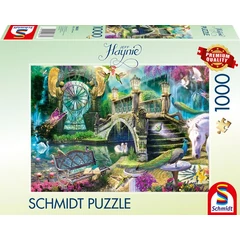 Schmidt 1000 db-os puzzle - The secret garden, Jeff Haynie (58631)