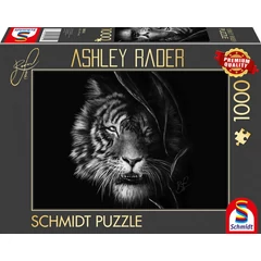 Schmidt 1000 db-os puzzle - Tiger, Ashley Rader (58541)