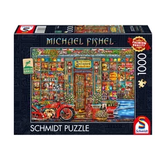 Schmidt 1000 db-os puzzle - Treasures of the past, Michael Fischel (58613)