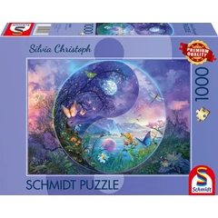 Schmidt 1000 db-os puzzle - Yin and Yang - Fantastic world of insects, Silvia Christoph (58593)