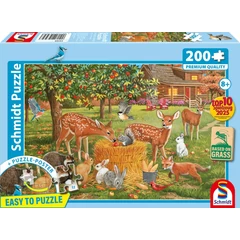 Schmidt 200 db-os puzzle - Animal picnic (56589)