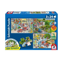Schmidt 3x24 db puzzle - Fire brigade (56580)