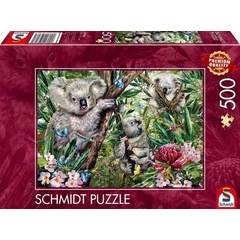 Schmidt 500 db-os puzzle - Cute Koala Family