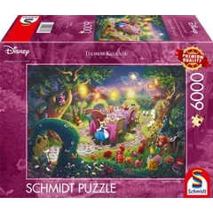 Schmidt 6000 db-os puzzle - Disney - Mad Hatters Tea Party, Thomas Kinkade