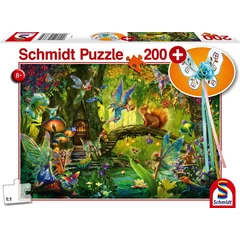 Schmidt 200 db-os puzzle - Fairies in the forest (56333)