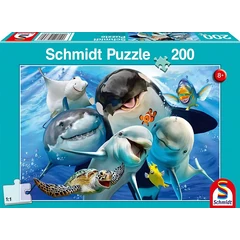 Schmidt 200 db-os puzzle - Underwater friends (56360)