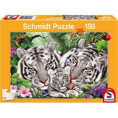 Schmidt 150 db-os puzzle - Tiger Family (56420)