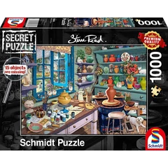 Schmidt 1000 db-os Secret puzzle - Artist studio (59656)