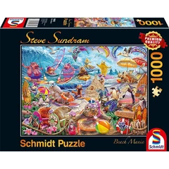 Schmidt 1000 db-os puzzle - Beach Mania, Steve Sundran (59662)