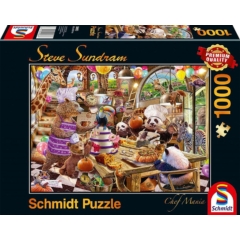 Schmidt 1000 db-os puzzle - Chef Mania, Steve Sundran (59663)