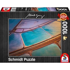 Schmidt 1000 db-os puzzle - Pastels, Mark Gray (59924)