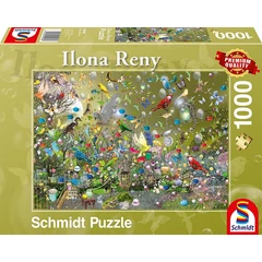 Schmidt 1000 db-os puzzle - In The Jungle of Parrots, Ilona Reny (59948)