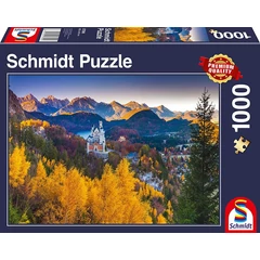 Schmidt 1000 db-os puzzle - Autumn Neuschwanstein (57390)