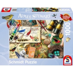 Schmidt 1000 db-os puzzle - Birdwatching, Aimee Stewart (57582)