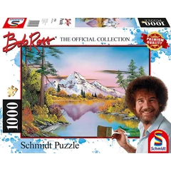 Schmidt 1000 db-os puzzle - Reflections, Bob Ross (57535)