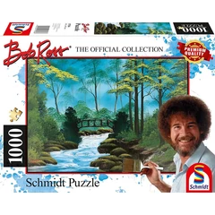 Schmidt 1000 db-os puzzle - Remote Bridge, Bob Ross (57536)
