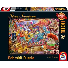 Schmidt 1000 db-os puzzle - Cat Mania (59979)