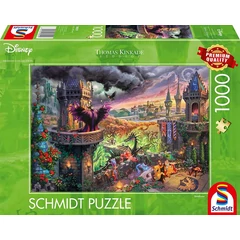 Schmidt 1000 db-os puzzle - Disney Maleficent, Thomas Kinkande (58029)