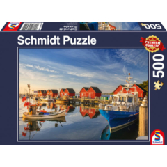 Schmidt 500 db-os puzzle - Fishing harbor – Weisse Wiek