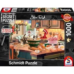 Schmidt 1000 db-os Secret puzzle - At the kitchen table (59919)