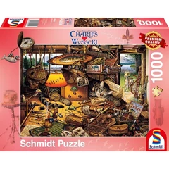 Schmidt 1000 db-os puzzle - Max in The Adirondacks - Charles Wysocki (59994)