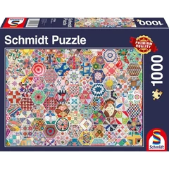 Schmidt 1000 db-os puzzle - Patchwork (57384)