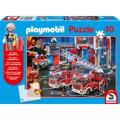 Schmidt 40 db-os puzzle - Playmobil - Fire Department (56380)