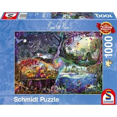 Schmidt 1000 db-os puzzle - Portal of the Four Realms, Rose Cat Khan (57587)