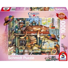 Schmidt 1000 db-os puzzle - Remington the horticulturist - Charles Wysocki (59992)