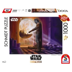 Schmidt 1000 db-os puzzle - Star Wars - The Mandalorian - Thomas Kinkade (57376)