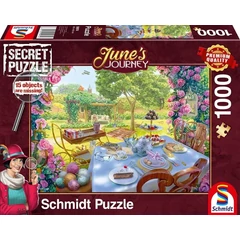 Schmidt 1000 db-os Secret puzzle - Tea in the garden (59974)