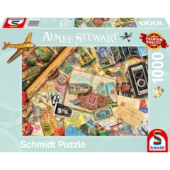 Schmidt 1000 db-os puzzle - Travel Memories, Aimee Stewart (57581)