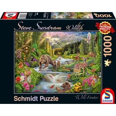 Schmidt 1000 db-os puzzle - Forest Animals (59964)