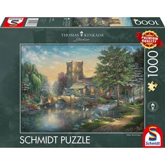 Schmidt 1000 db-os puzzle - Willow Wood Chapel, Thomas Kinkade (57367)