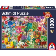 Schmidt 1000 db-os puzzle - Happy gardening (57383)